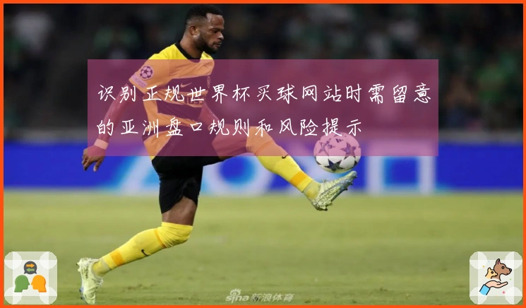 识别正规世界杯买球网站时需留意的亚洲盘口规则和风险提示